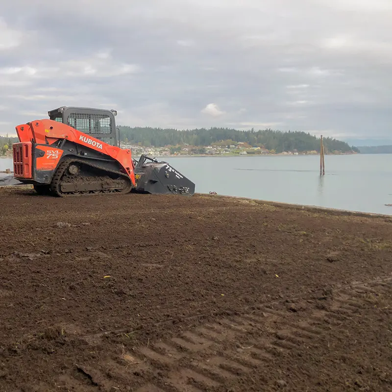 Skagit County Sod removal and prep